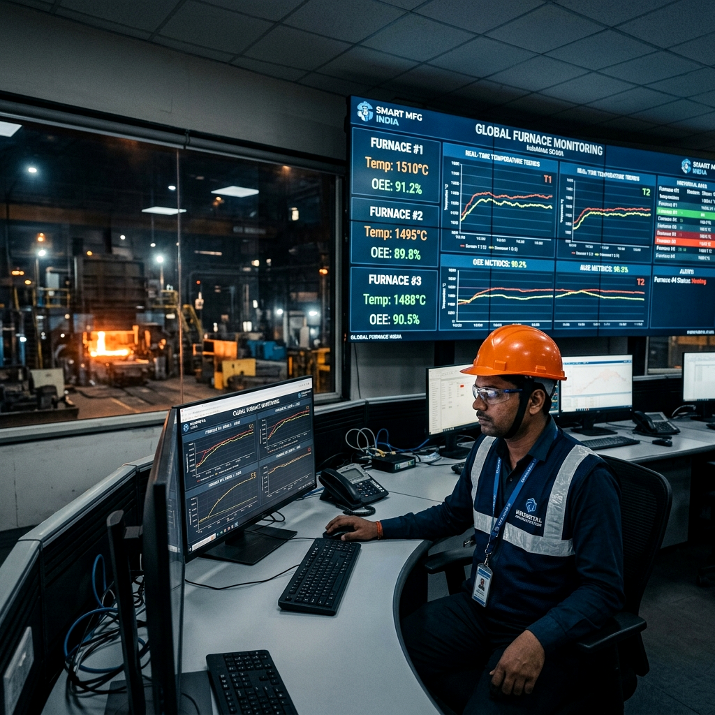 Industrial Energy Consumption Alert System Industrial Dashboard Preview
