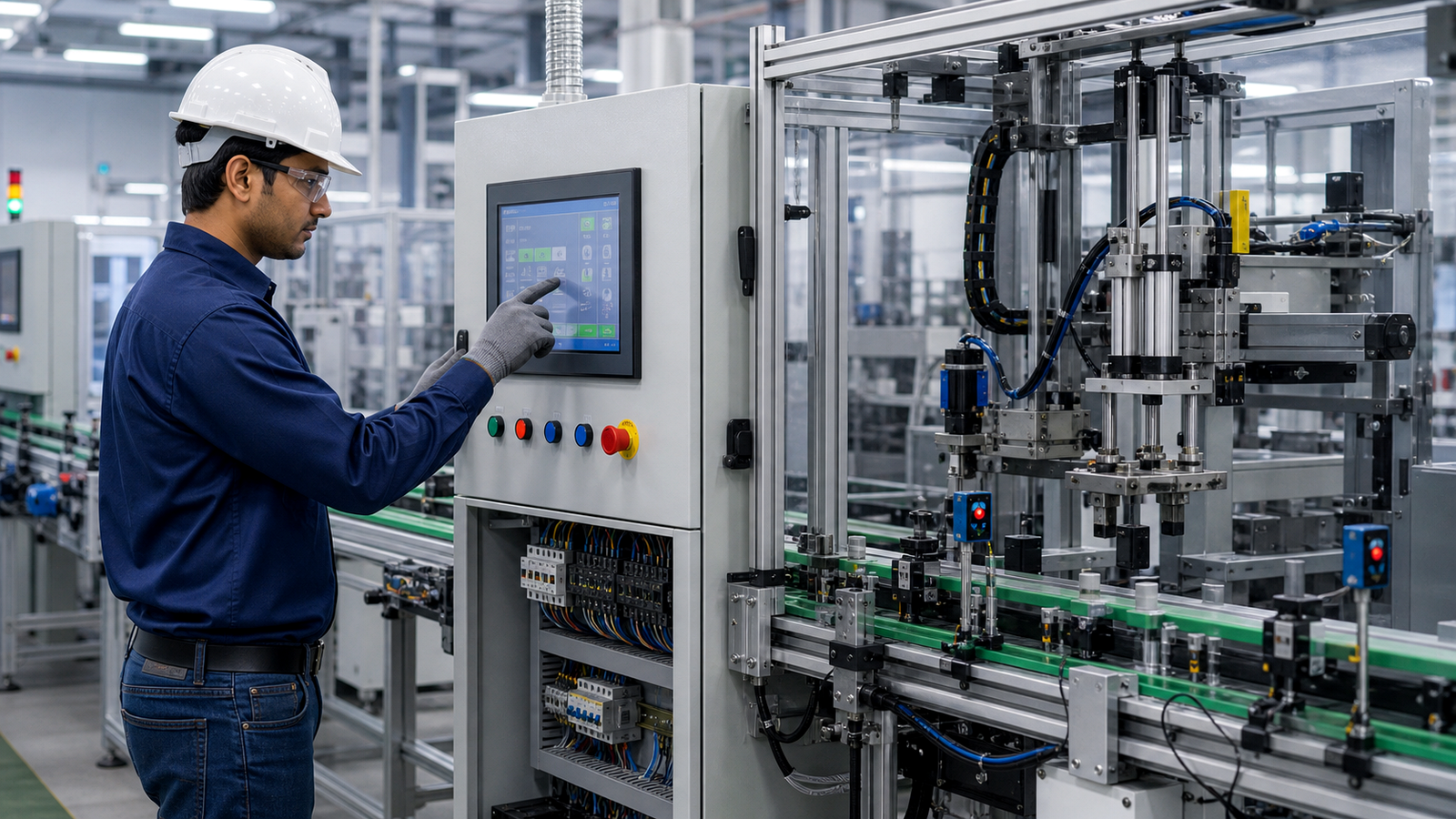 Machine Downtime Tracking System Industrial Dashboard Preview