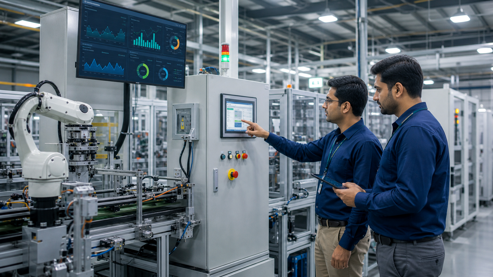 Industrial Vibration Monitoring and Alert System Architecture