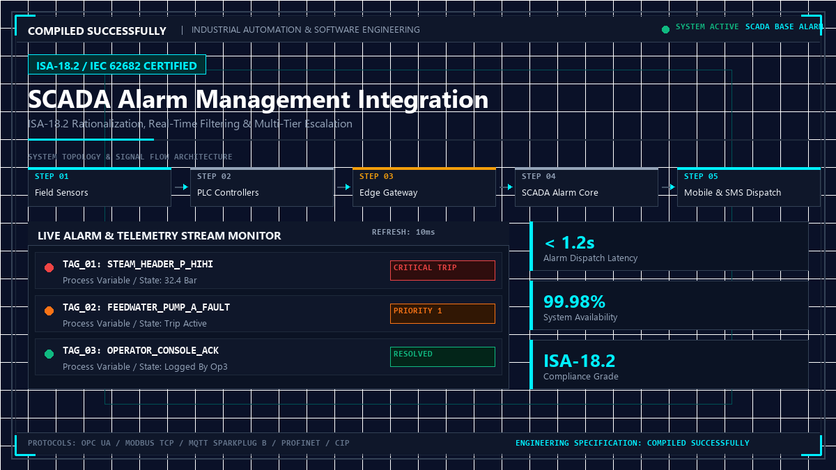 SCADA Alarm Management Integration