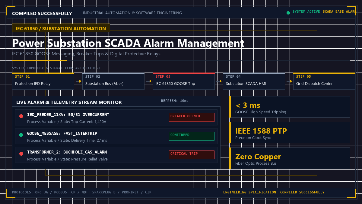 Power Substation SCADA Alarm Management