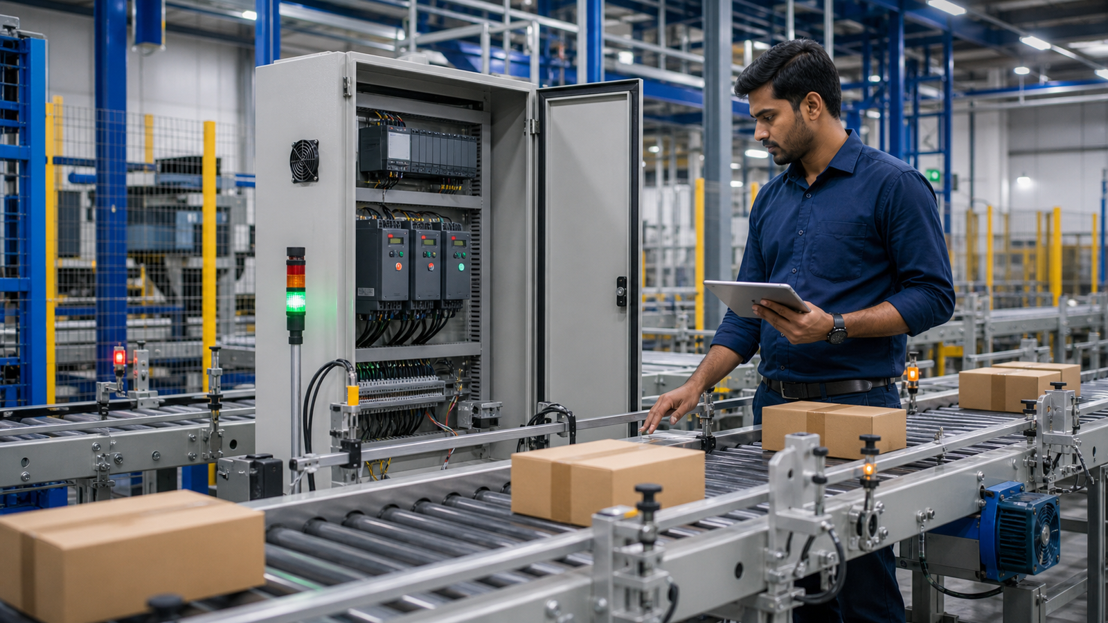 Conveyor Automation Systems by Compiled Successfully Software Solution