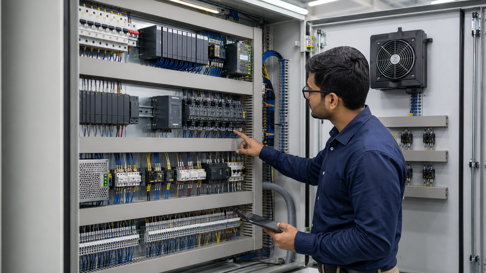 Industrial Control Panel Design by Compiled Successfully Software Solution