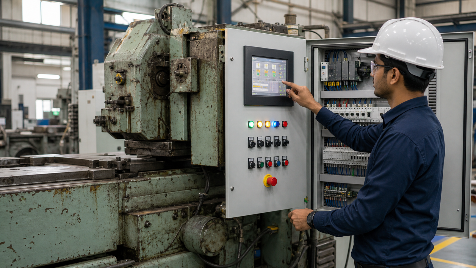 Old Machine Automation by Compiled Successfully Software Solution