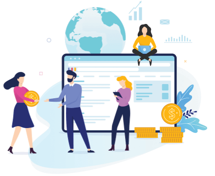 Budget friendly delivery illustration